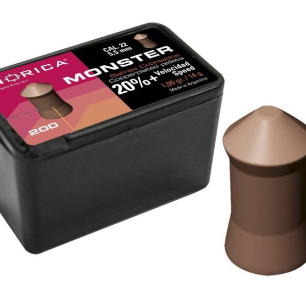 Cupe placate cu cupru Monster NORICA 5.5 mm 150 numara