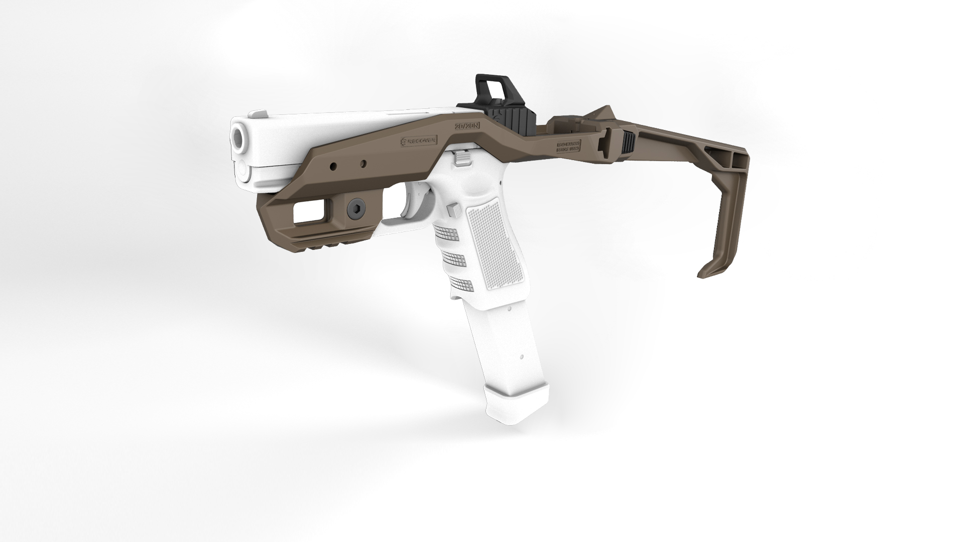 Asistență pentru Glock 2020n bronz de bază recuperează tactic