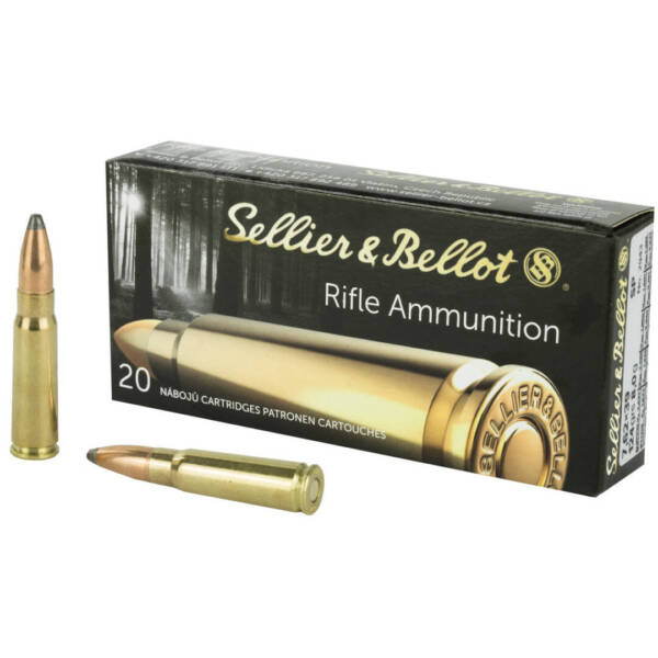 Sellier&Bellot 7.62x39 mm, SP 124 gr