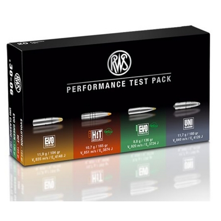 RWS 30-06 Springfield, Performance Test Pack