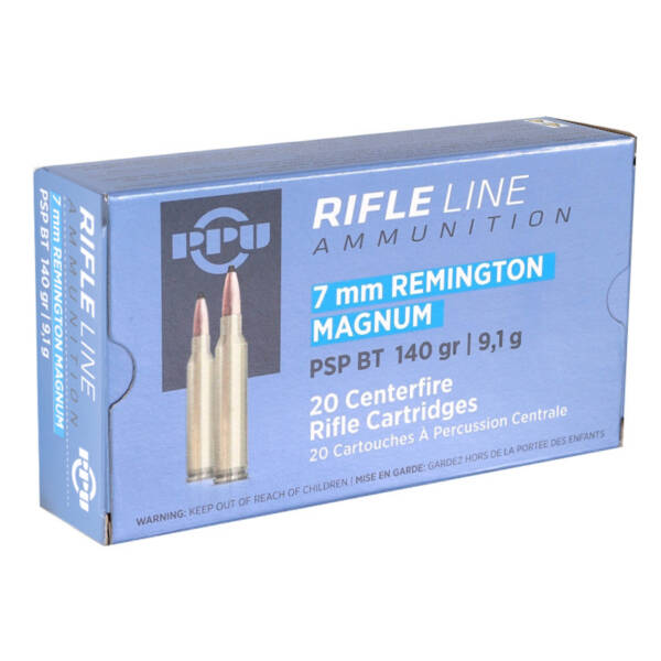 Prvi Partizan 7 mm Remington Magnum, PSP BT 140 gr