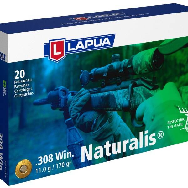 Lapua 308 Winchester, Naturalis 170 gr