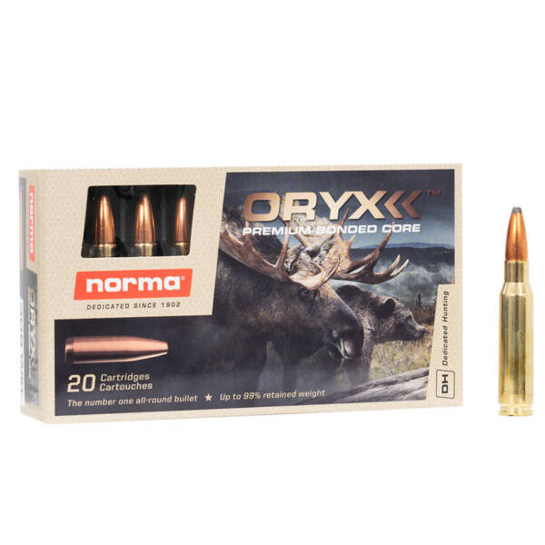 Norma 308 Winchester, Oryx 165 gr