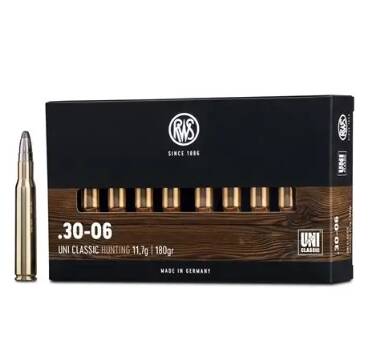 RWS 30-06 Springfield, UNI Classic 180 gr