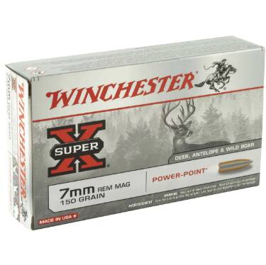 Winchester 7 mm Remington Magnum, Power Point 150 gr