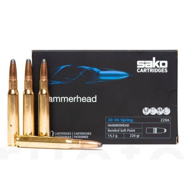 Sako 30-06 Springfield, Hammerhead 220 gr