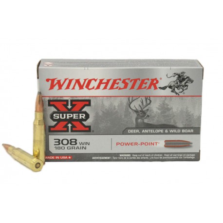 Winchester 308 Winchester, Power Point 180 gr