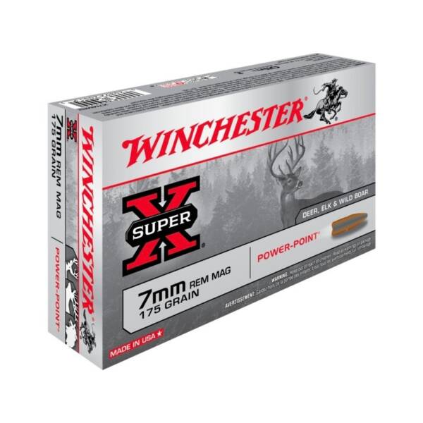 Winchester 7 mm Remington Magnum, Power Point 175 gr