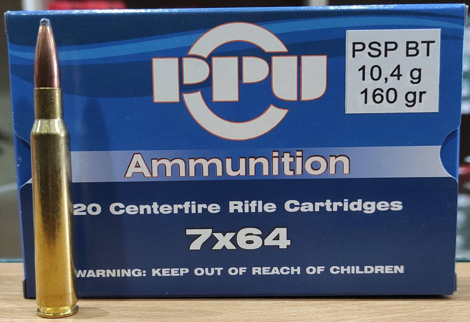 First Partizan 7x64 mm, PSP BT 160 gr