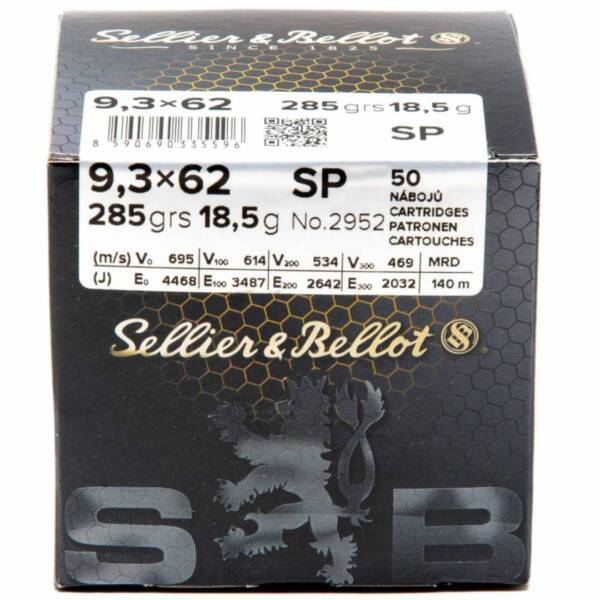 Sellier&Bellot 9.3 x 62 mm, SP 286 gr