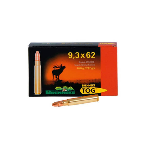 Brenneke 9.3 x 62 mm, TOG 247 gr