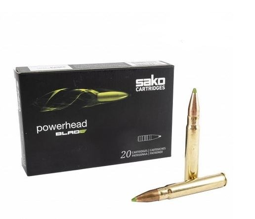 Says 9.3 x 62 mm, Powerhead 230 gr