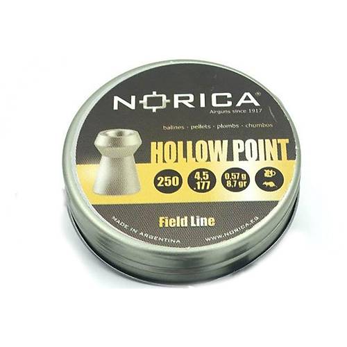 Norica Hollow Point Cups 4.5 mm, 250 no