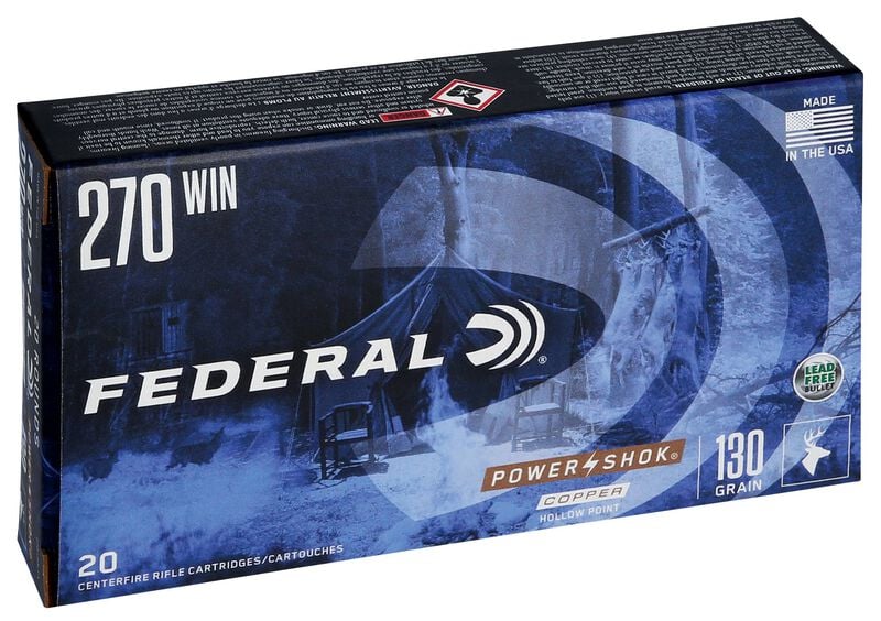 Federal 270 Winchester, Power-shok 130 gr