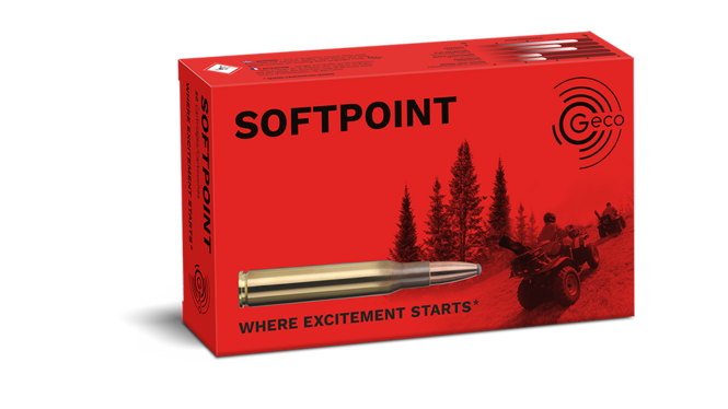 Geco 9.3 x 62 mm, SoftPoint 255 gr