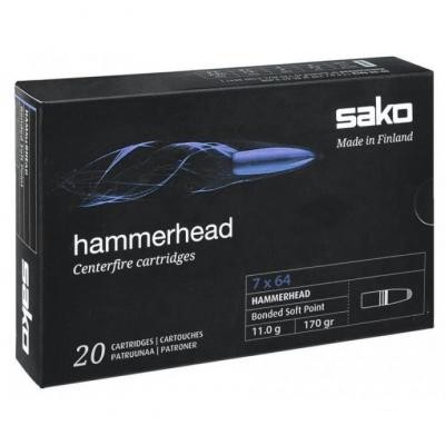 Sako 7x64 mm, Hammerhead 170 gr