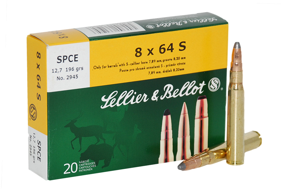 Şelar&Bellot 8x64 S, SCCE 196 gr
