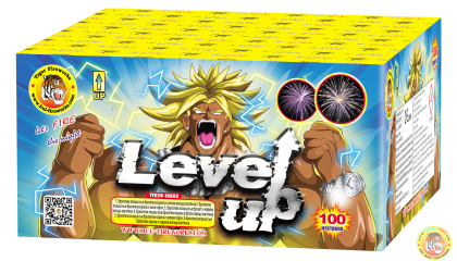Пиробатерия Level up, 100 изстрела