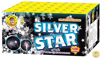 Пиробатерия Silver Star, 100 изстрела