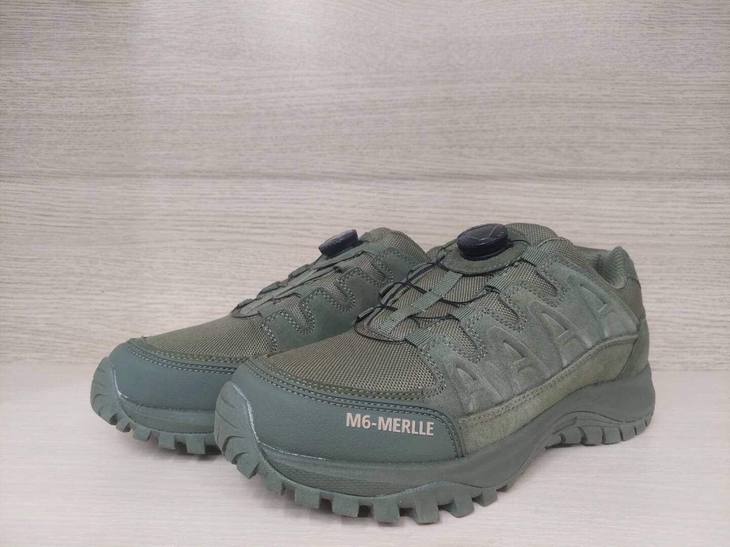 Ниски обувки М6 Merlle, мод. WCS3107, зелени