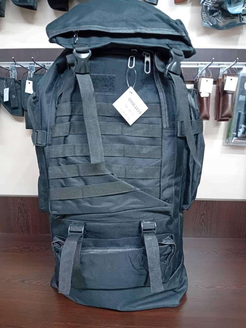 Раница RTac mod. 9939,100л, Двойно Дъно-черна