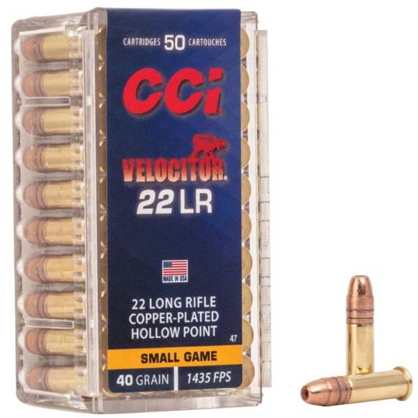 CCI 22 Long Rifle, Velocitor, 40 gr