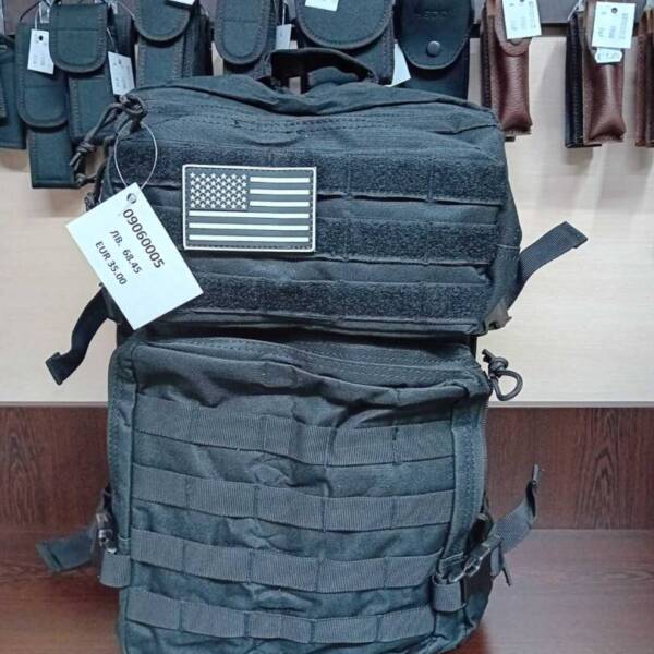 Раница RTac mod. 9894, 25-55l Black