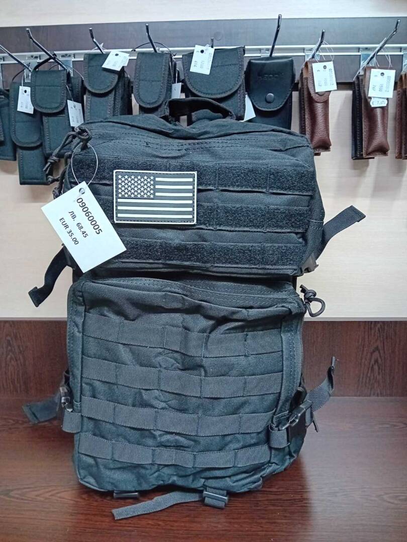 Раница RTac mod. 9894, 25-55l Black