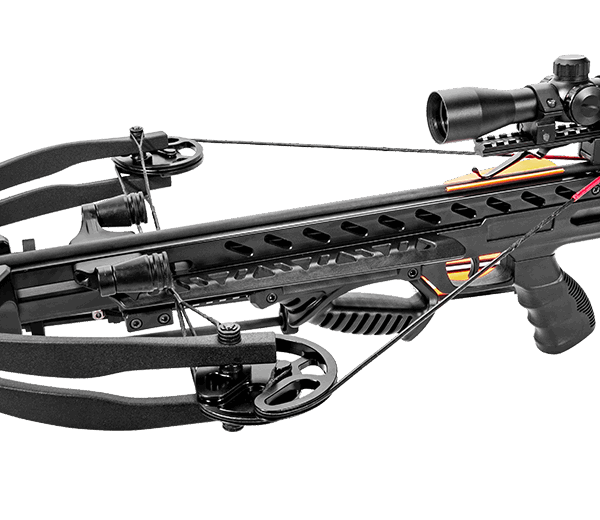 Арбалет MKXB56BK-Kit, Полиспастен, Черен, 175 либри, Комплект