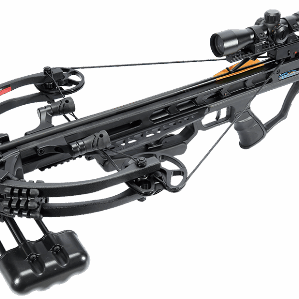 Арбалет MKXB63BK-Kit, Полиспастен, Черен, 200 либри, Комплект