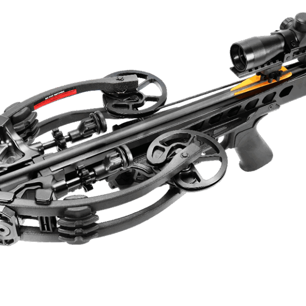 Арбалет MKXB70BK-Kit, Полиспастен, Черен, 215 либри, Комплект