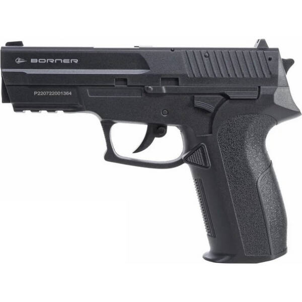 Pistol cu ​​aer comprimat Borner mod.17, Metal, cal. 4.5 mm BB-uri