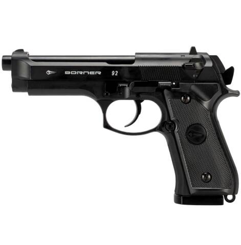 Въздушен Пистолет Borner mod. 92, Blowback, cal. 4.5 mm BBs / чашки