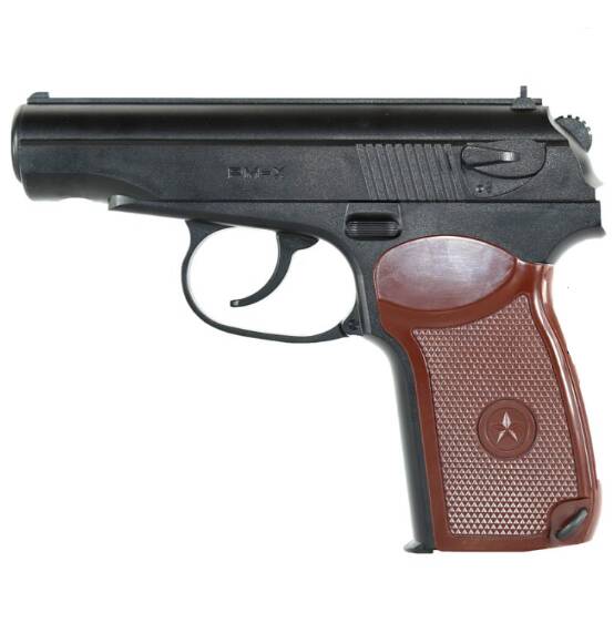 Pistol cu ​​aer comprimat Borner mod. PM1, Sintetic, cal. 4.5mmBB-uri