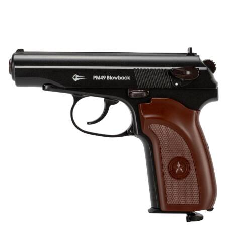Въздушен Пистолет Borner mod. PM49, Blowback, cal. 4.5 mm BBs