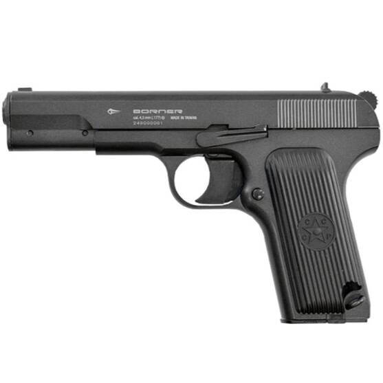 Pistol cu ​​aer comprimat Borner mod. TT, Blowback, cal. 4.5 mm BB-uri