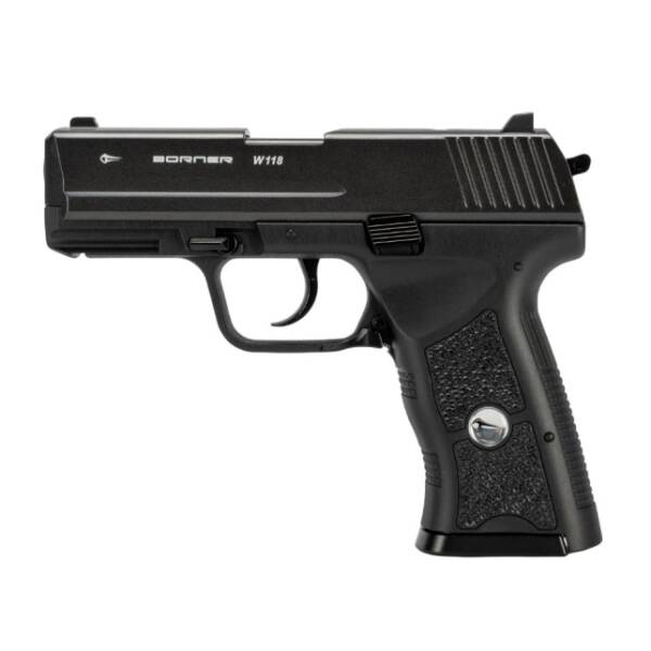 Въздушен Пистолет Borner mod. W118, Blowback, cal. 4.5 mm BBs