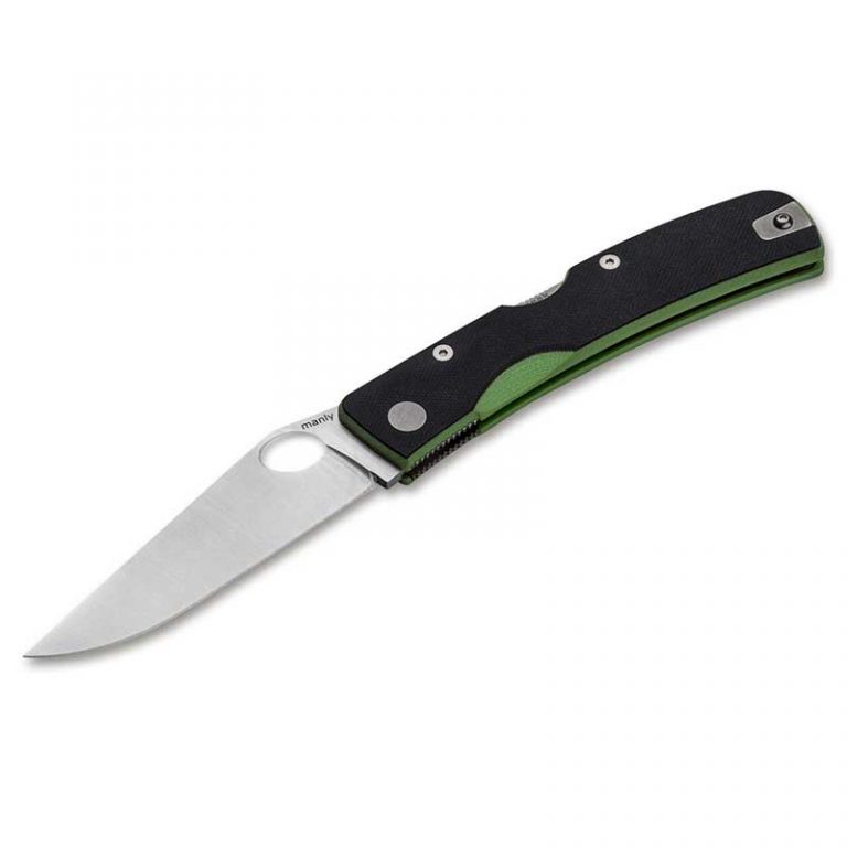 Нож Manly Peak One Hand Black/Toxic 14C28N
