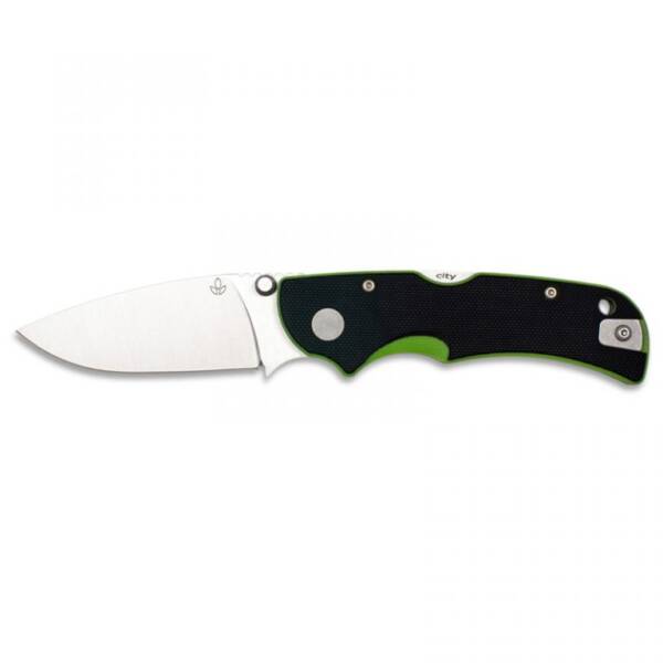 Нож Manly City Black/Toxic 14C28N