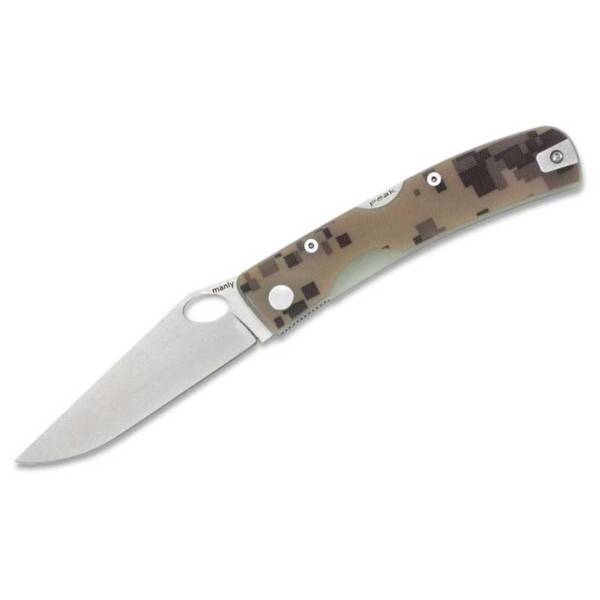 Нож Manly Peak One Hand Desert Camo 14C28N