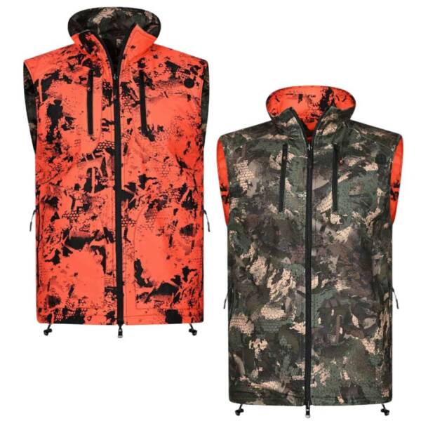Chameleon Vest Mossy Double-faced
