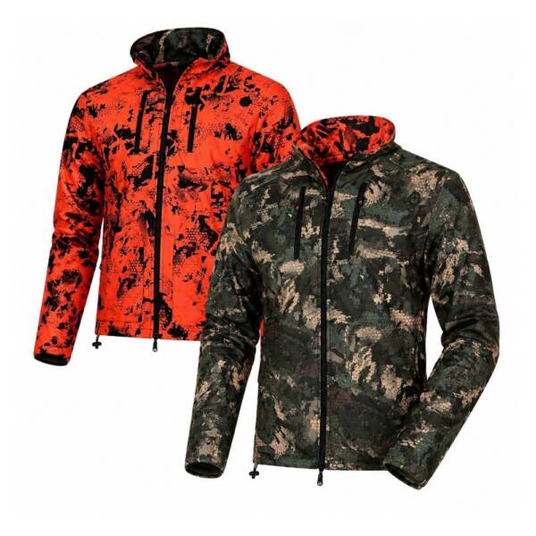 Chameleon Mossy Jacket Double-faced