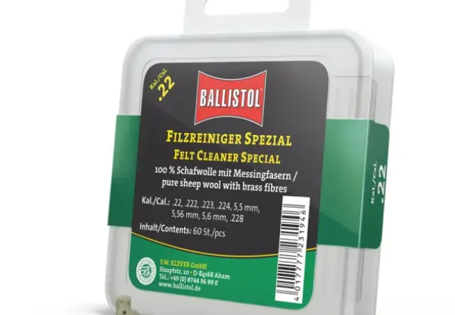 Почистваща подложка Ballistol mod.Classic cal.22 60бр.