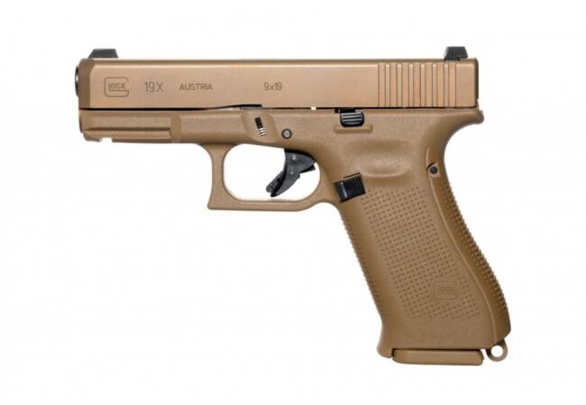 Glock 19x Compact 9 mm Luger Coyote