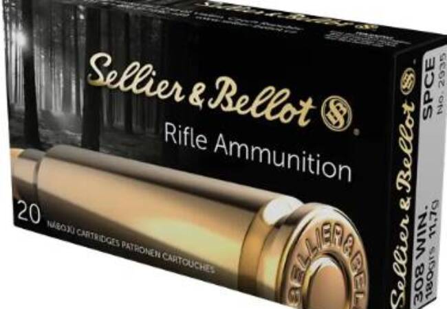 Sellier&Bellot 308 Winchester, SPCE 180 gr