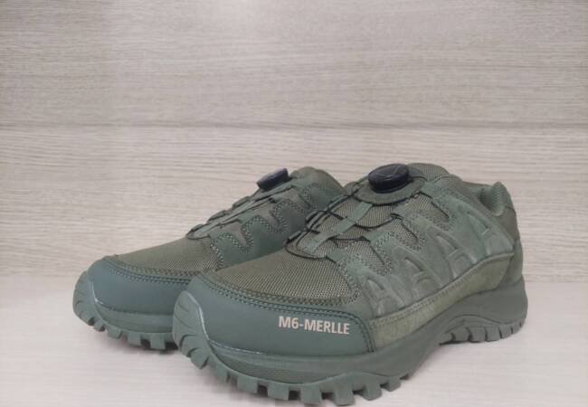 Ниски обувки М6 Merlle, мод. WCS3107, зелени