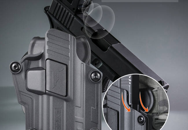 Универсален кобур Cytac UHFSG2 MegaFit Gen2